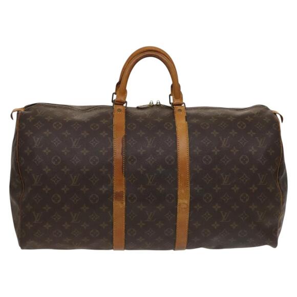 LOUIS VUITTON Monogram Keepall 55 Boston Bag M41424 - Picture 13 of 16